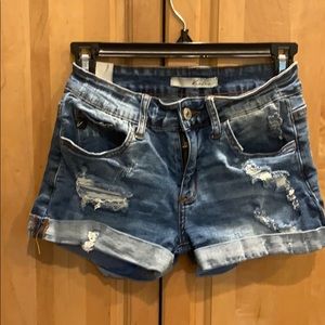 Jean shorts